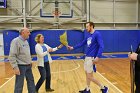 MBBall Senior Day  Wheaton College men's basketball Senior Day. - Photo By: KEITH NORDSTROM : Wheaton, basketball